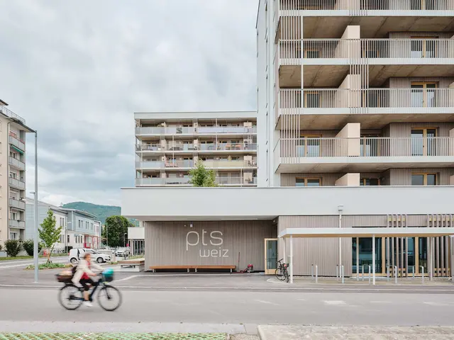 Die Smart City Weiz bietet einen Funktionsmix, der u. a. durch seine Ästhetik, Funktionalität und Nachhaltigkeit besticht.  | Foto: Manuel Draschl