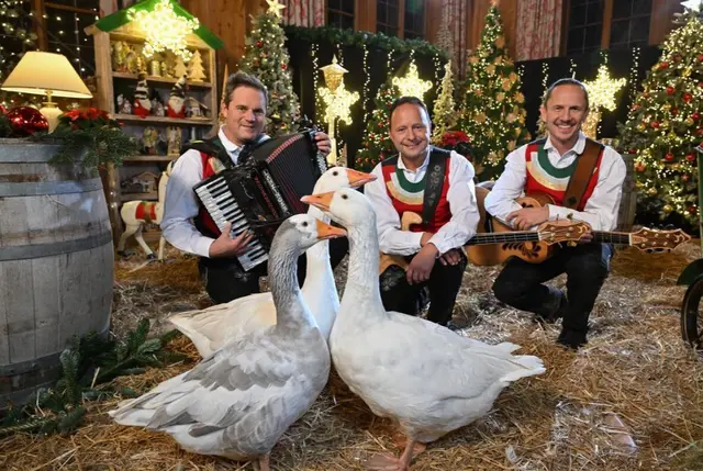 Die Jungen Zillertaler musizieren auf Gut Aiderbichl in Henndorf.

 | Foto: Gut Aiderbichl