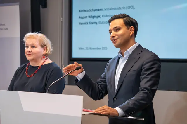 500 Millionen Euro pro Jahr: Im Gesundheitsministerium wurde der neue Gesundheitsreformfonds im Detail vorgestellt. | Foto: Valentina Marinelić/MeinBezirk