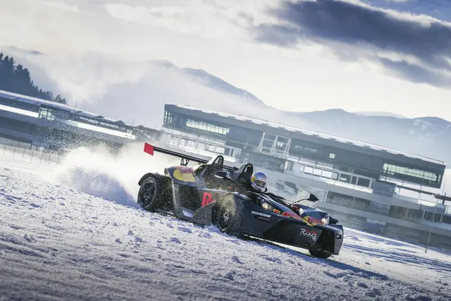 Der KTM X-Bow steht für Fahrspaß bereit. | Foto: RB/Platzer