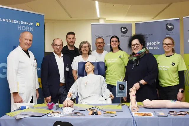 Im Landesklinikum Horn konnten Interessierte einen spannenden Einblick in die Welt der Gesundheitsberufe gewinnen. | Foto: LK Horn