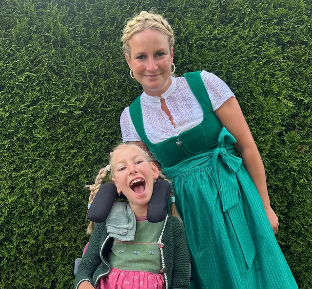 Ein Power-Team:  Die kleine Lina und ihre Mama Lisa. | Foto: Scurtu