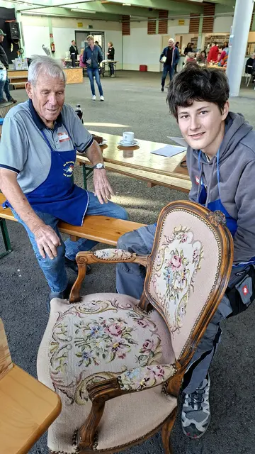 Mehr als die Hälfte der defekten Gegenstände konnten wieder repariert werden. | Foto: Charly Winkler