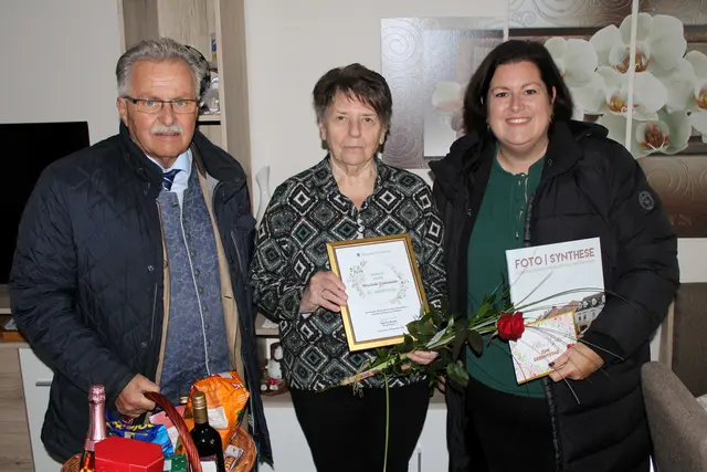 Renate Engel aus Traiskirchen feierte vor kurzem ihren 80. Geburtstag.  | Foto: Stadtgemeinde Traiskirchen