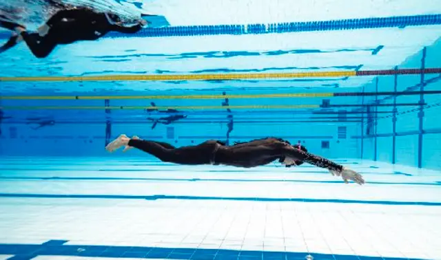 Jan Koller unterwegs zum 185-Meter-DNF-Nationalrekord. | Foto: Federico Buzzoni