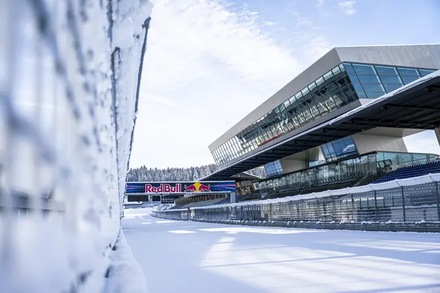 Es wird winterlich am Red Bull Ring. | Foto: Red Bull Ring