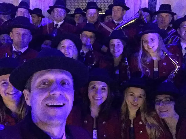 Die Muisker beim SemperOpernball in Dresden | Foto: MV Niederwaldkirchen