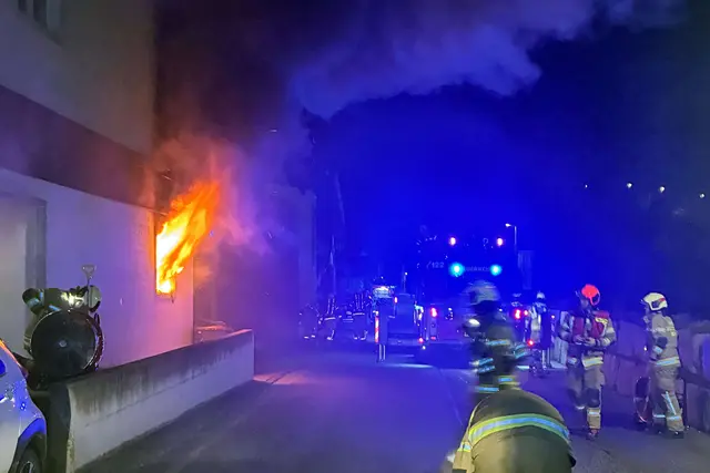 In Mittersill geriet eine Wohnung in Brand. | Foto: Feuerwehr Mittersill