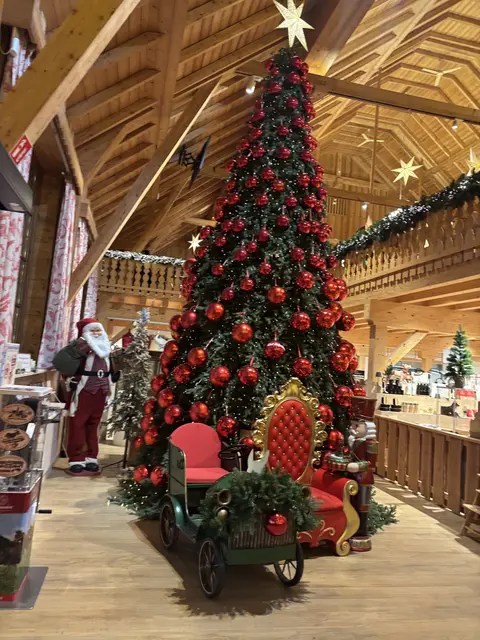 Auf Gut Aiderbichl Henndorf ist schon alles weihnachtlich geschmückt. | Foto: Emanuel Hasenauer