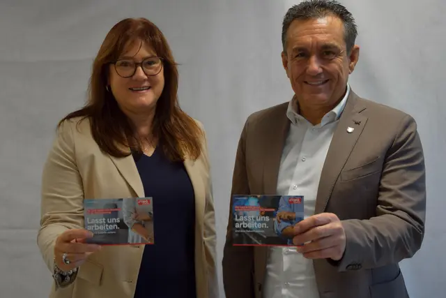 Sabine Engleitner Neu &amp; Richard Kerbl. | Foto: SPÖ-Landtagsklub Oberösterreich