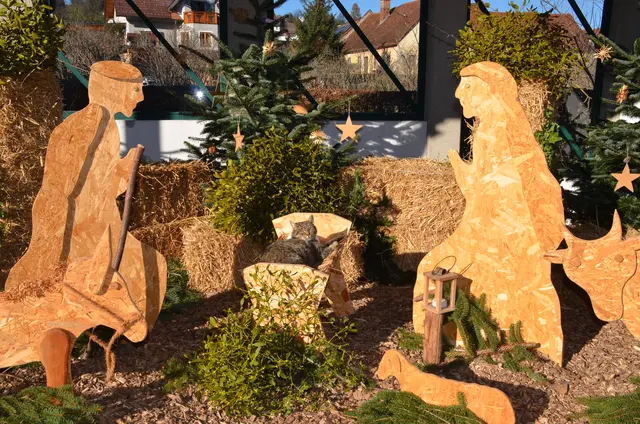 Ein besonderes Erlebnis für die ganze Familie ist der Gossendorfer Krippenweg. | Foto: Gemeinde Gossendorf