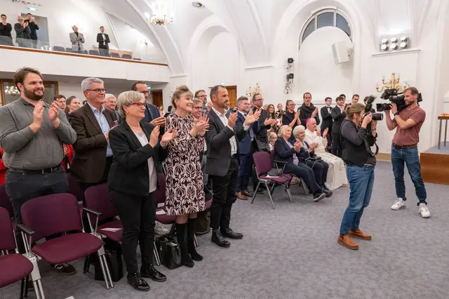 Applaus für den Preisträger | Foto: Reinhold Sigl