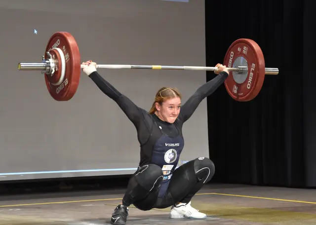 Veronika Honcharova (VÖEST) die 17-jährige Neo-Österreicherin erzielte mit 85 kg im Reißen und 185 kg im Zweikampf jeweils neue ÖR der U17 - U20 &amp; U23.

Foto: Conny Högg  