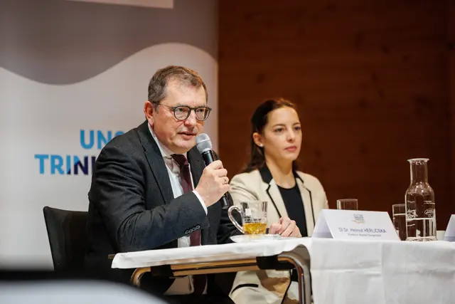Die Plattform Wasser Burgenland präsentierte ihre Schwerpunkte und Grundsätze – im Mittelpunkt stand die langfristige Sicherung der Trinkwasserversorgung im Burgenland. | Foto: Plattform Wasser Burgenland/APA-Fotoservice/Hollunder