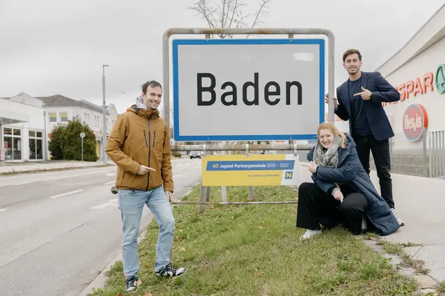 Stefan Müller (Abt. Jugend &amp; Sport), GR Patrizia Wolkerstorfer und Jugend-GR Sanin Hanusic. | Foto: 2025psb/sap