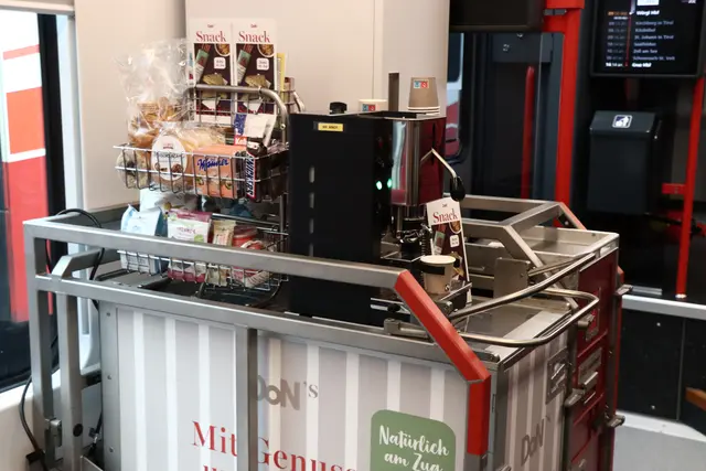 Neu ist auch Snackzone im Zug. | Foto: Christiane Nimpf