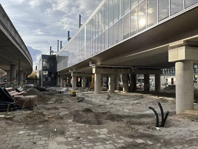 Die Station Handelskai bekommt einen neuen Bahnhofsvorplatz. | Foto: Andreas Pölzl/ MeinBezirk