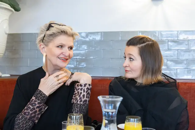 Ergänzen sich prima: Elke Steffen-Kühnl (l.) und Babsi Schneider | Foto: Konstantinov