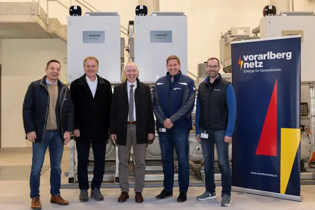 Das neue Umspannwerk in Bürs wurde vor Kurzem in Betrieb genommen. | Foto: Vorarlberger Energienetze GmbH