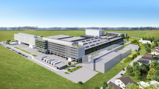 Das Bürogebäude wird um 14.000 Quadratmeter Nutzfläche erweitert. | Foto: TGW Logistics