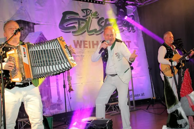 Die Edlseer versprühten schon im Vorjahr Weihnachtsstimmung in Köflach, heuer kommen sie wieder. | Foto: Cescutti