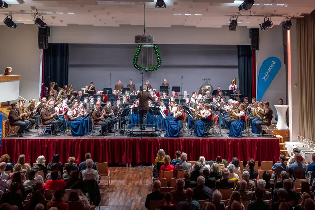 Die Stadtmusikkapelle begeisterte bereits beim Cäcilienkonzert im Stadtsaal Kufstein am 8. November 2025. | Foto: Stadtmusik Kufstein