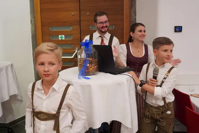 Der Wert der Münzen in diesem Glas musste erraten werden. | Foto: VTG Stainz