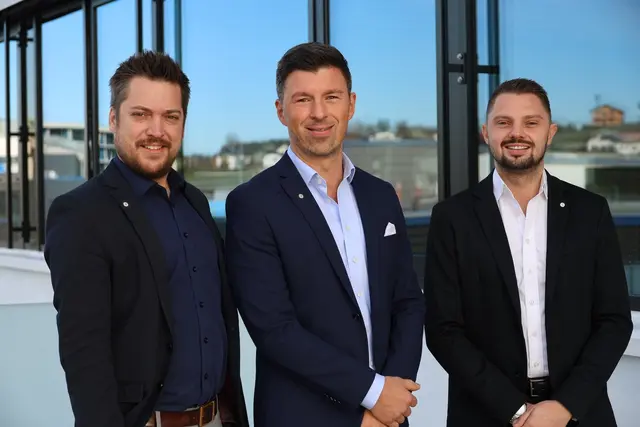 Das „teampool gastronomie"-Team. Von links: Andreas Wagner, Christopher Sollereder und Markus Baierl.

 | Foto: teampool personal service