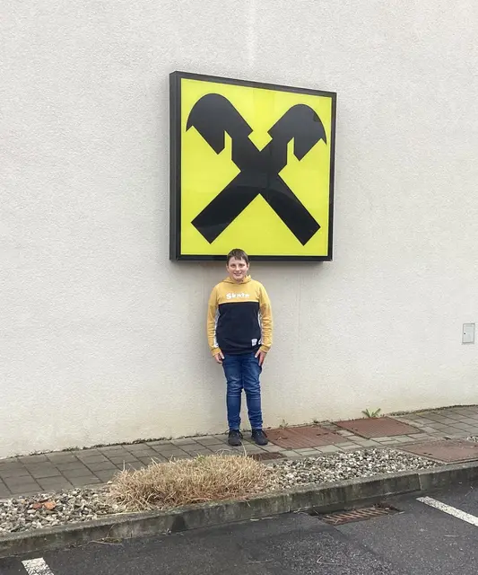 Bei der Bank gab es auch einiges zu lernen. | Foto: privat