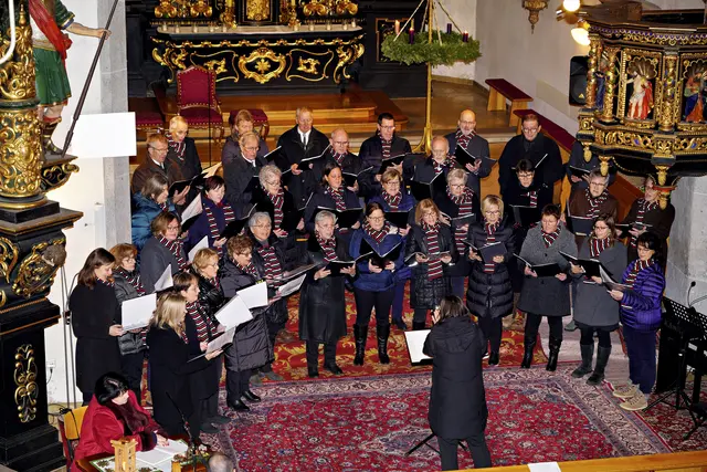 Der Gesangverein Wartberg lädt am 14. Dezember, um 19 Uhr herzlich zum Adventkonzert in die Pfarrkirche Wartberg/Krems ein. | Foto: Gesangverein Wartberg/Krems