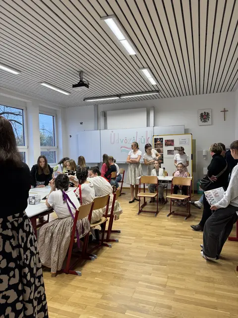 Das Zweisprachige Bundesgymnasium Oberwart lud zum Tag der offenen Tür. | Foto: Laura Alber