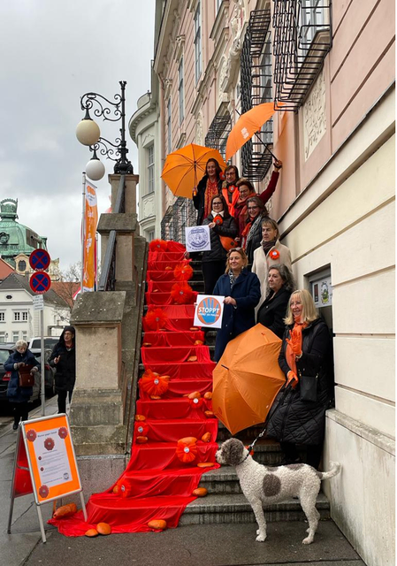 Die Auftaktveranstaltung zu "Orange the World - 16 Tage gegen Gewalt an Frauen" findet am 25. November im Rathaus statt.  | Foto: SI Club Klosterneuburg