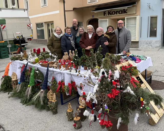 Poldi Steindorfer(2. vo li), Kai Glantschnig (3. vo li), Gerald Grebenjak (rechts).
