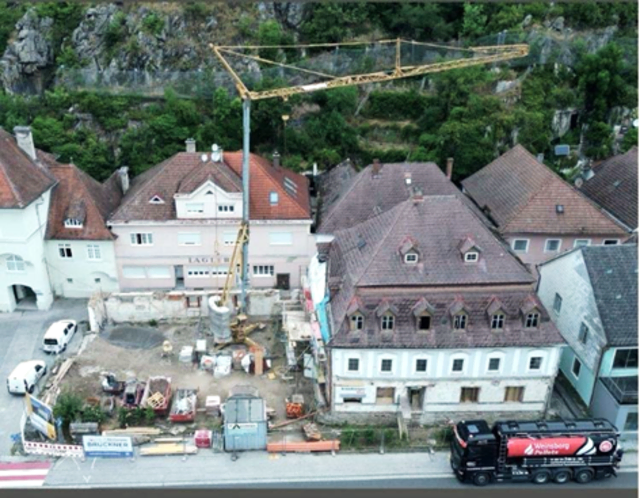 Nibelungenhofs in Marbach. | Foto: Marktgemeinde Marbach