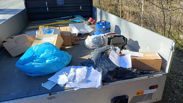 entsorgter Müll wird untersucht | Foto: TBW Est. Stubai