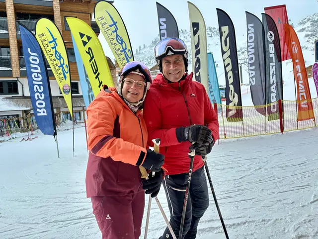 Irene und Norbert eroberten die Pisten Obertauern