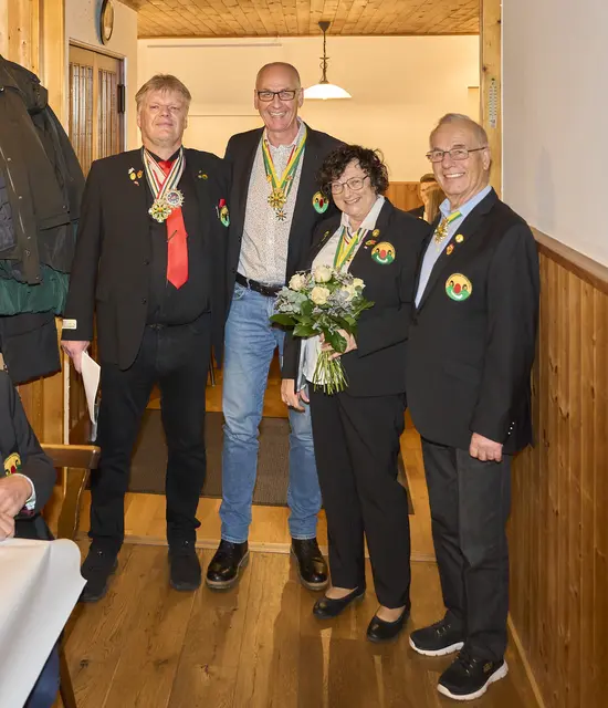 Günther Gaber, Vize Präsident Christian Jöbstl-Roth, Präsidentin Maria Rindler-Seidl, Pastpräsident Günter Schneider | Foto: Peter Siegel