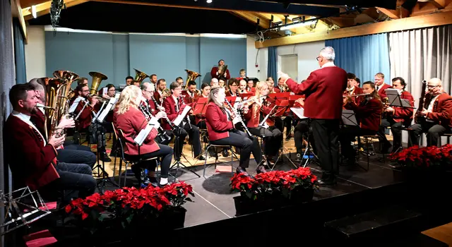 Die Musikkapelle Grinzens beendete die Saison mit einem Herbstkonzert und dem anschließenden Ball. | Foto: Hassl