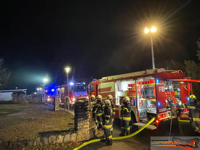 Vier Atemschutztrupps verhinderten Schlimmeres. | Foto: FF Maria Lankowitz