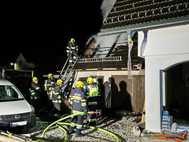 Das war Schwerarbeit für die weststeirischen Feuerwehrleute. | Foto: FF Maria Lankowitz