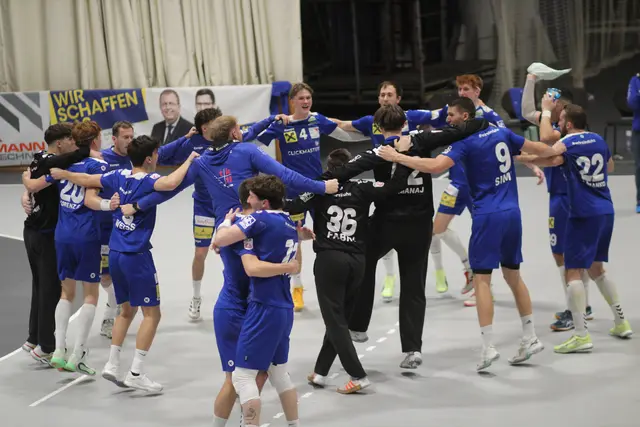 Nach dem zweiten Sieg in Folge war die Stimmung ausgelassen. | Foto: arbes