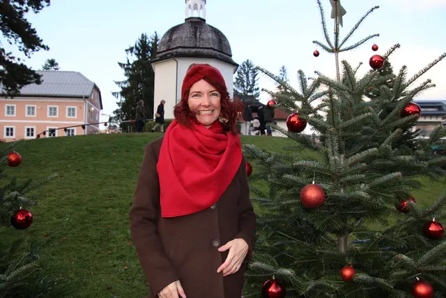 Sängerin Katrin Irima Schmid freut sich auf die Lichterwanderung.