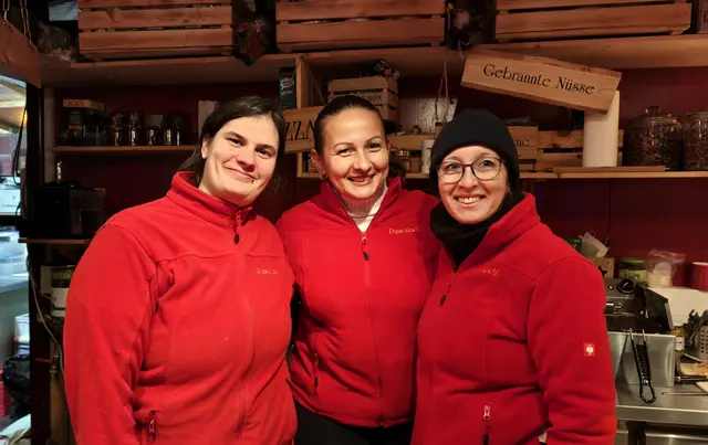 Die drei Damen von der Punschkuchl. | Foto: Christian Nowotny