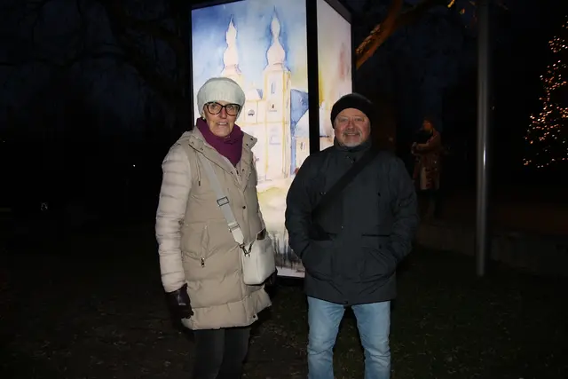 Oberndorf und Laufen: Kunstwerke von Erika Standl und Manfred Fiedler.