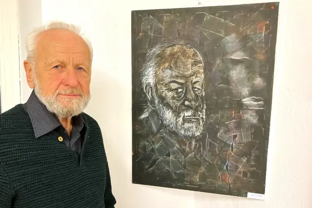 Portrait von Max Wurmitzer 
Künstler: Khaled