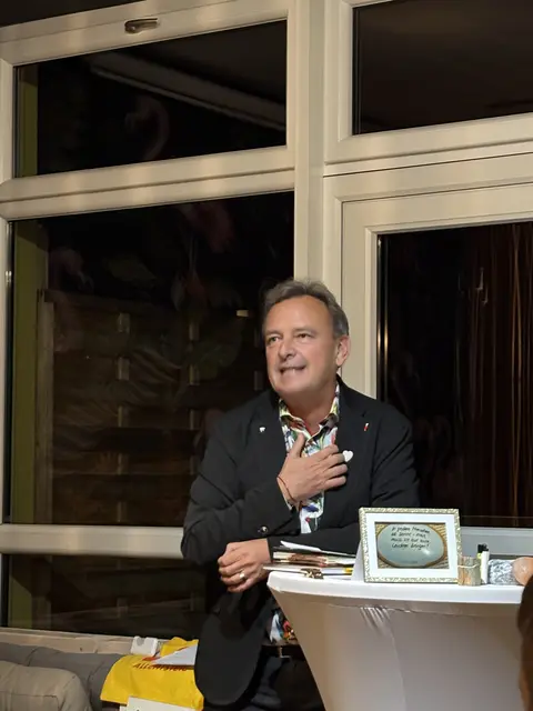 Aus tiefstem Herzen berichtete Manfred Greisinger. | Foto: Bernhard Schabauer