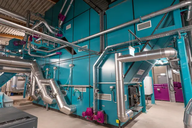 Der neue Biomassekessel hat nun eine Leistung von 5 MW. | Foto: EVN