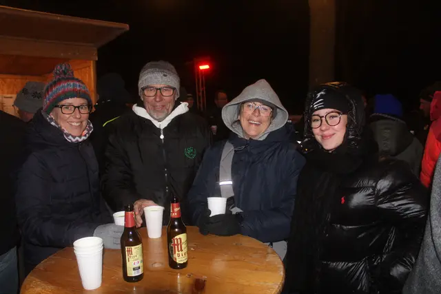 Familie Fröhlich machte es sich in der Kellergasse gemütlich. | Foto: arbes
