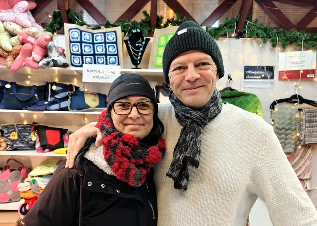 Manuela Maier und Alexander Burdzik vom Kreativdesign. | Foto: Christian Nowotny