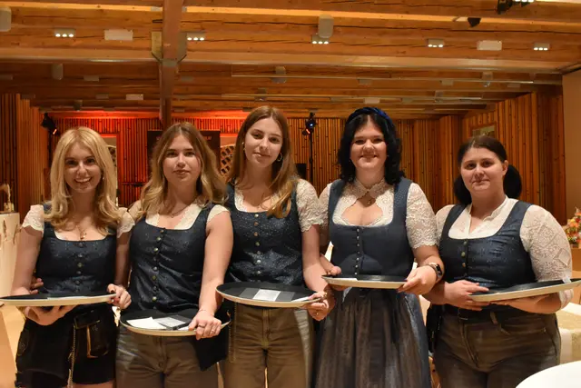 Das Service Team war hochmotiviert.